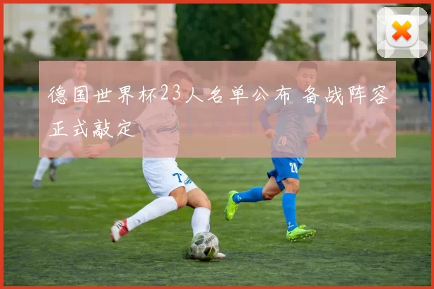 德国世界杯23人名单公布 备战阵容正式敲定