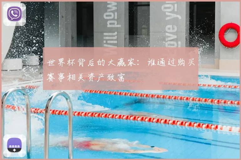 世界杯背后的大赢家：谁通过购买赛事相关资产致富