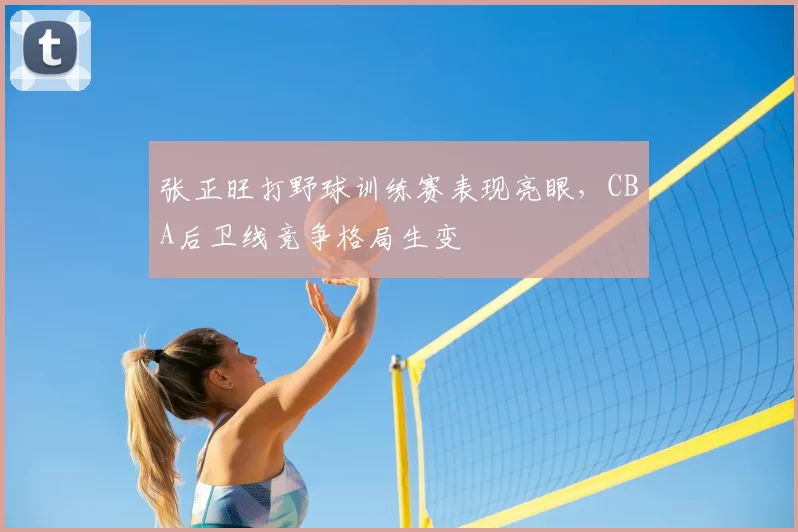 张正旺打野球训练赛表现亮眼,CBA后卫线竞争格局生变