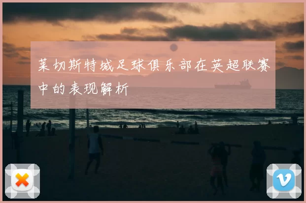 莱切斯特城足球俱乐部在英超联赛中的表现解析
